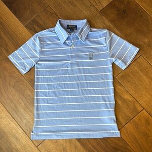 Polo Ralph Lauren Blue Striped Polo Shirt